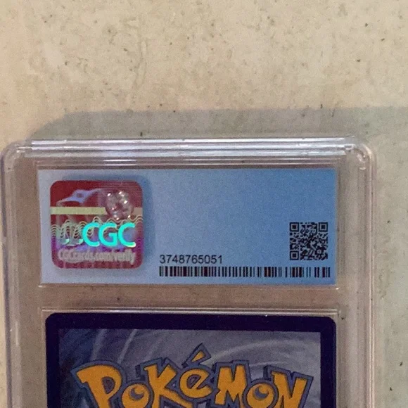 Pokemon Pikachu 2016 XY Evolutions 35/108 Reverse Holo & Charmander 9/108 CGC 9 - Picture 5 of 8